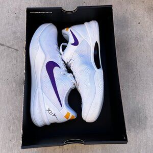 Nike Kobe 8 Protro Lakers Home HF9550-100 Men's 9 Basketball Shoes